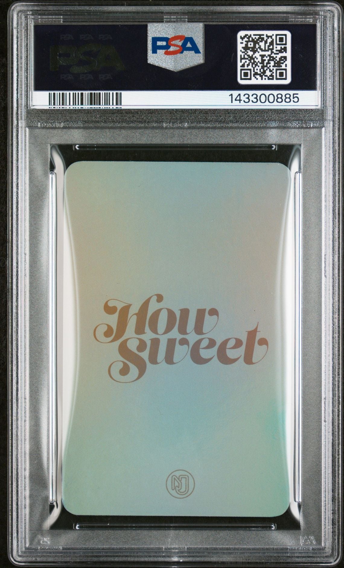 HANNI 2024 NEWJEANS HOW SWEET STANDARD VERSON PURCHASE BONUS ALADIN PHOTOCARD GEM MINT PSA 10