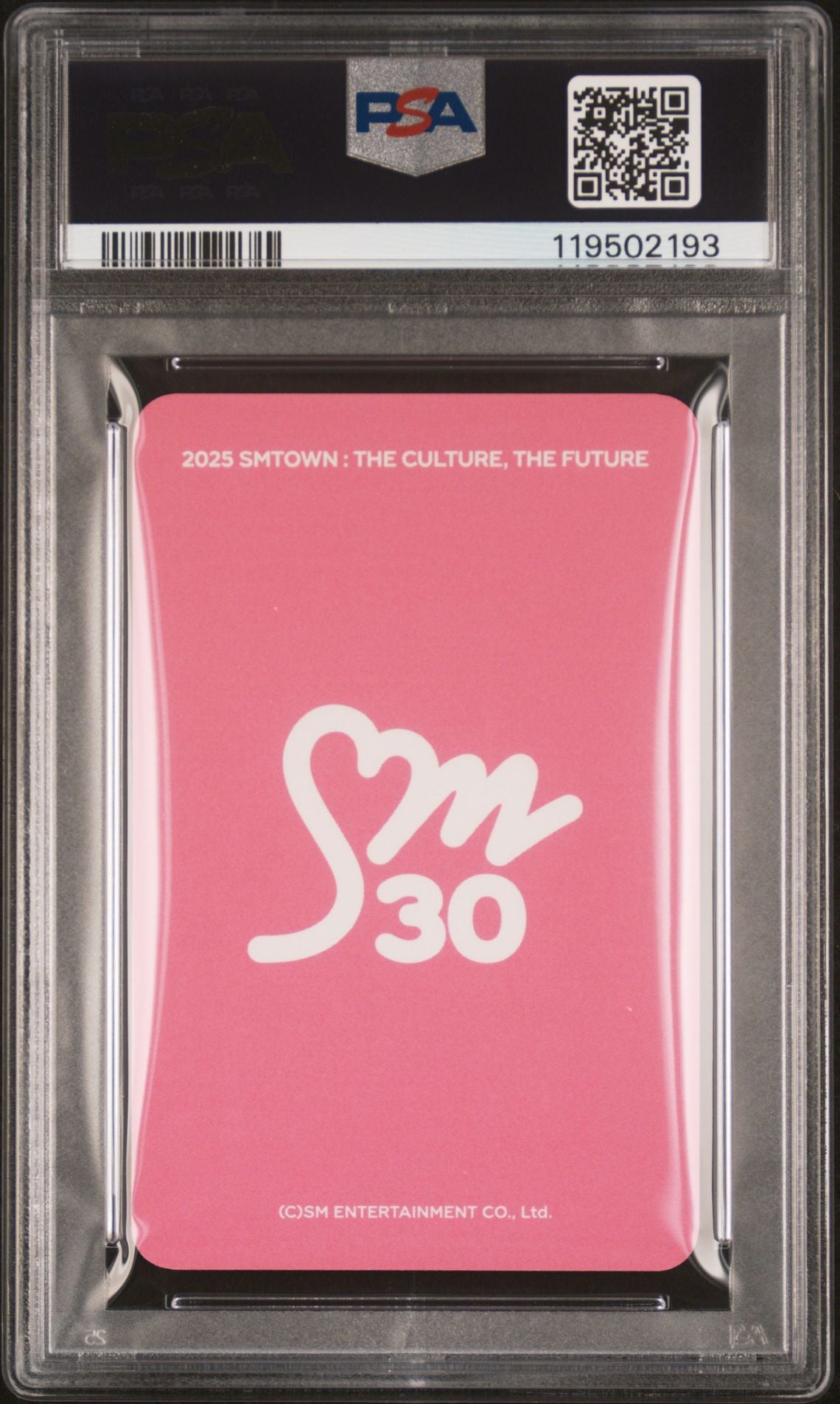 SMTOWN : THE CULTURE, THE FUTURE KTOWN4U LUCKY DRAW PHOTOCARDS WINTER AND GISELLE KTOWN4U LUCKY DRAW GEM MINT PSA 10
