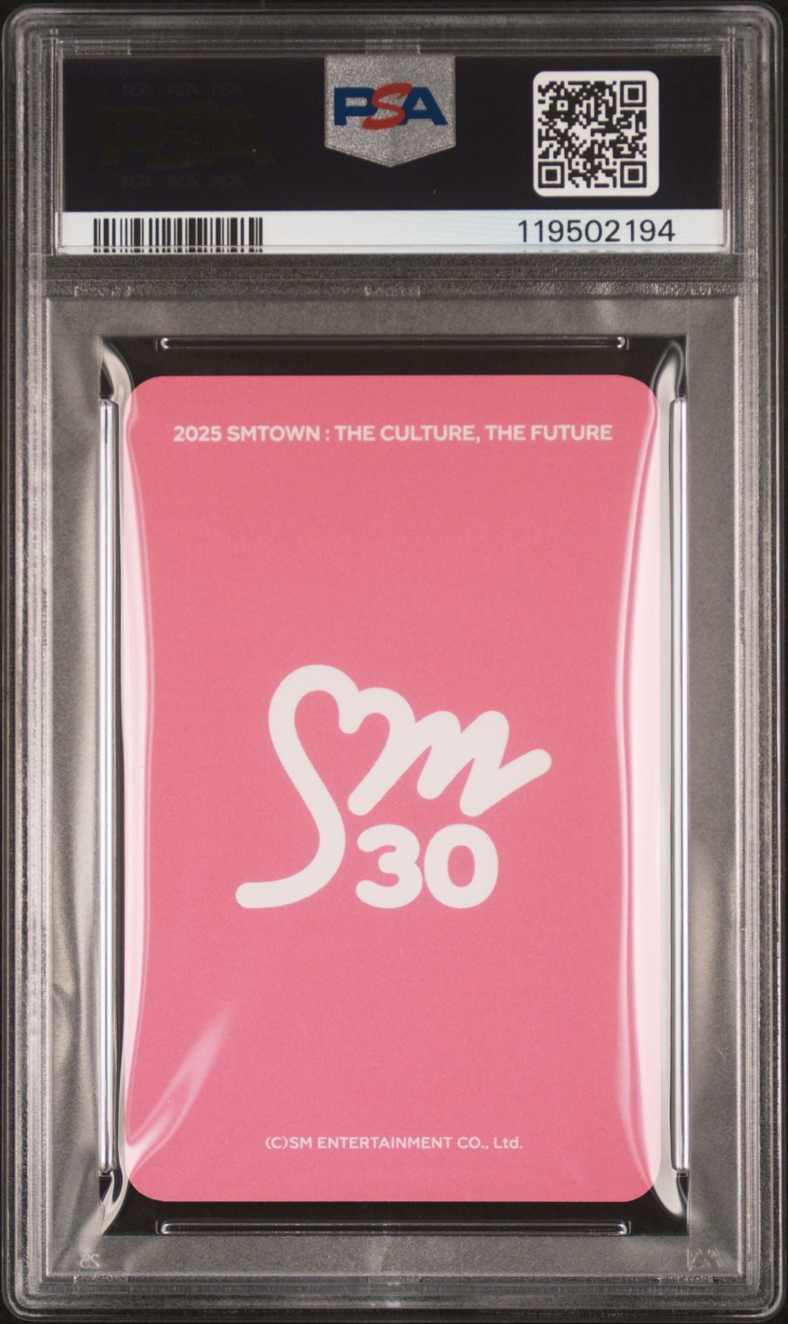SMTOWN : THE CULTURE, THE FUTURE KTOWN4U LUCKY DRAW PHOTOCARDS WINTER AND GISELLE KTOWN4U LUCKY DRAW GEM MINT PSA 10