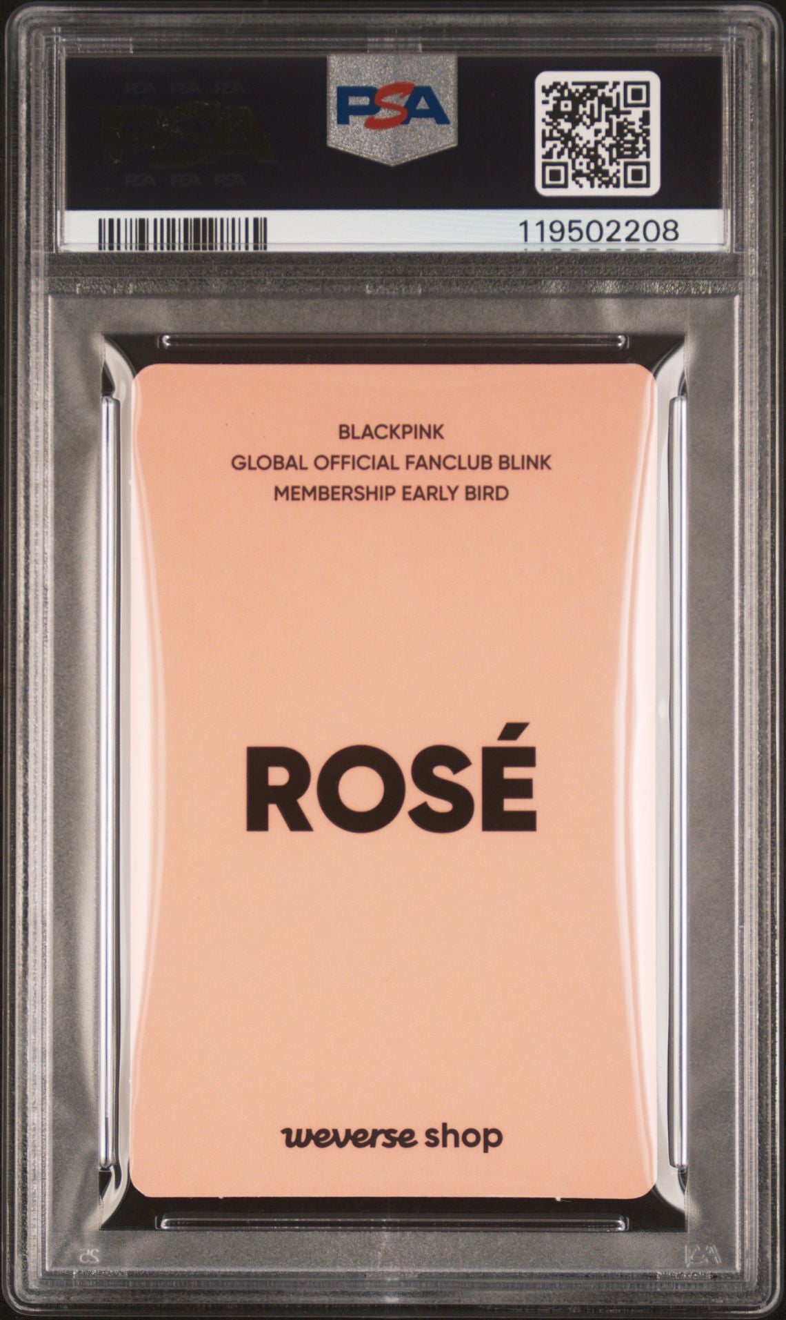 ROSÉ AND JISOO 2022 BLACKPINK BLINK MEMBERSHIP EARLY BIRD SPECIAL GIFT PHOTOCARDS