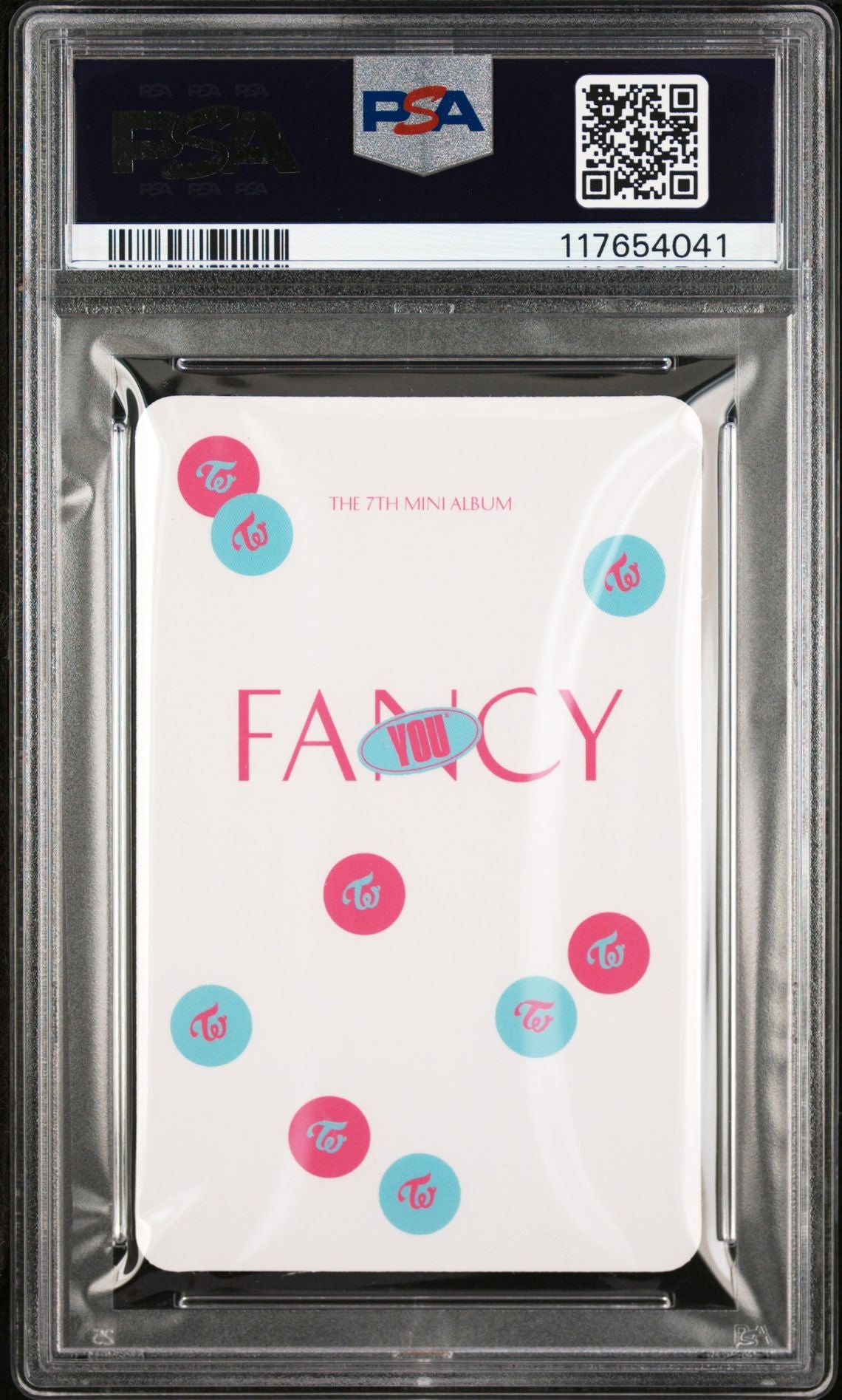 CHAEYOUNG TWICE 7TH MINI ALBUM FANCY YOU PHOTOCARDS ALBUM PHOTOCARD-VER J GEM MINT PSA 10