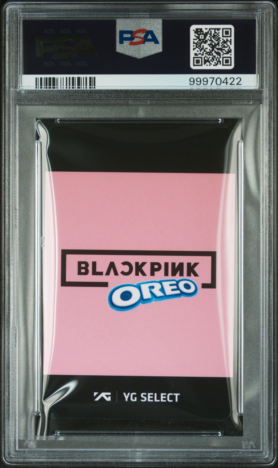 JENNIE 2023 OREO X BLACKPINK YG SELECT EXCLUSIVE PHOTOCARD VERSION B GEM MINT PSA 10