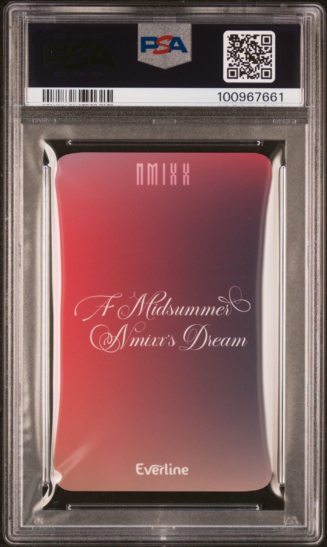 2023 NMIXX A MIDSUMMER NMIXX'S DREAM KYUJIN PHOTOCARD GEM MINT PSA 10