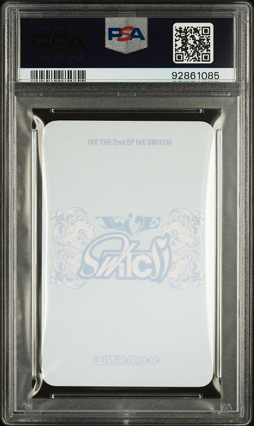 2024 IVE IVE SWITCH WITHMUU LUCKY DRAW JANG WONYOUNG PHOTOCARD GEM MINT PSA 10