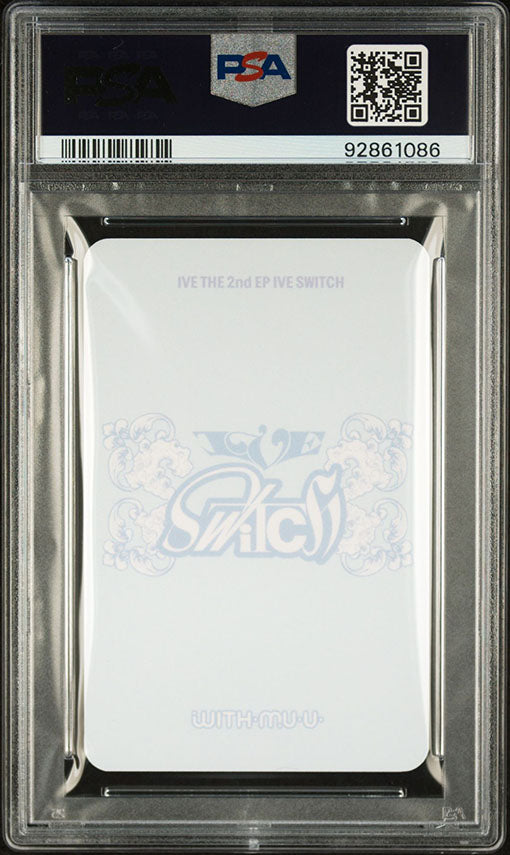 2024 IVE IVE SWITCH WITHMUU LUCKY DRAW JANG WONYOUNG PHOTOCARD GEM MINT PSA 10