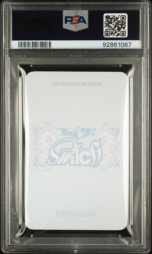 2024 IVE IVE SWITCH WITHMUU LUCKY DRAW JANG WONYOUNG PHOTOCARD GEM MINT PSA 10