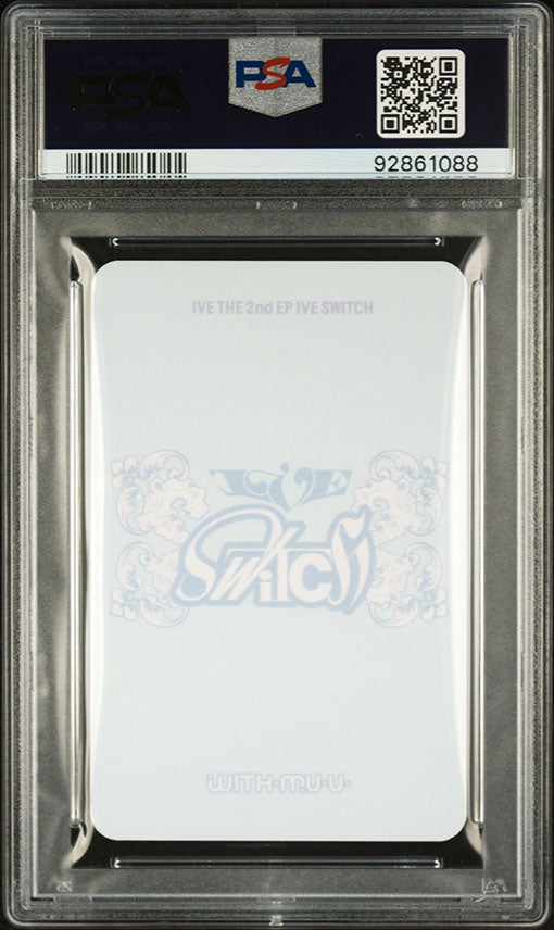 2024 IVE IVE SWITCH WITHMUU LUCKY DRAW JANG WONYOUNG PHOTOCARD GEM MINT PSA 10