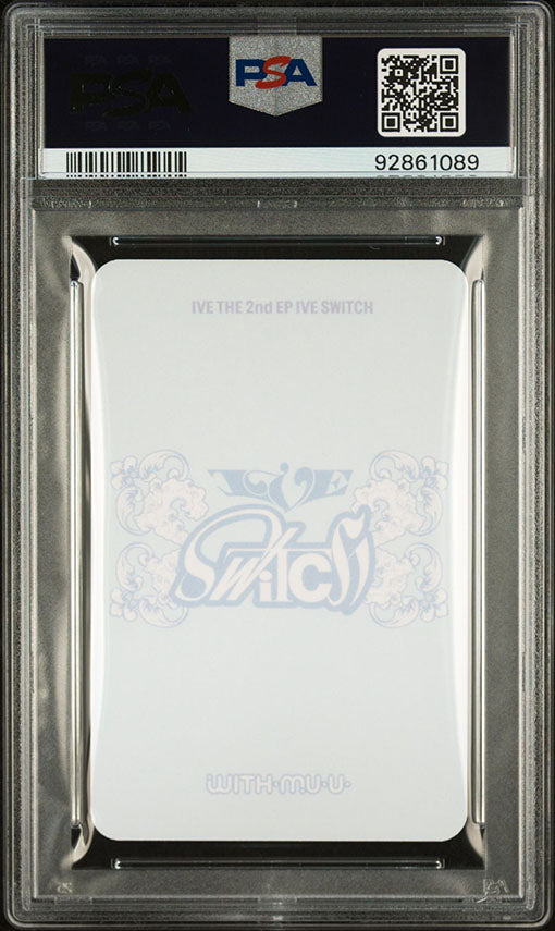 2024 IVE IVE SWITCH WITHMUU LUCKY DRAW JANG WONYOUNG PHOTOCARD GEM MINT PSA 10