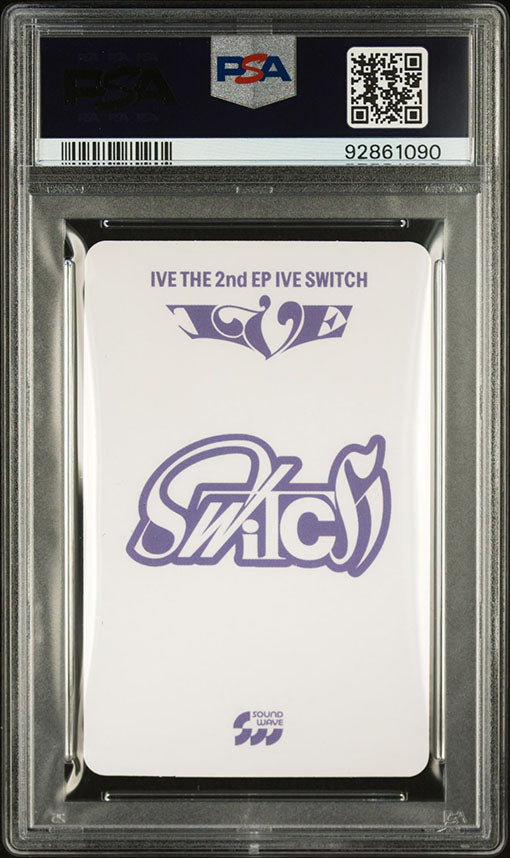 2024 IVE IVE SWITCH SOUNDWAVE LUCKY DRAW JANG WONYOUNG PHOTOCARD GEM MINT PSA 10