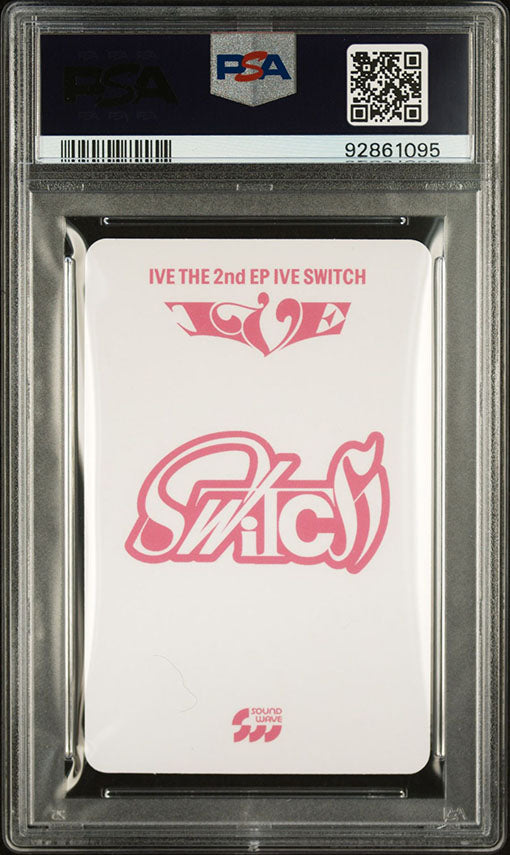 2024 IVE IVE SWITCH SOUNDWAVE LUCKY DRAW JANG WONYOUNG PHOTOCARD GEM MINT PSA 10