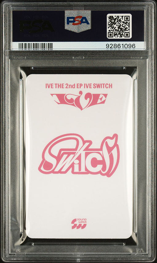 2024 IVE IVE SWITCH SOUNDWAVE LUCKY DRAW JANG WONYOUNG PHOTOCARD GEM MINT PSA 10