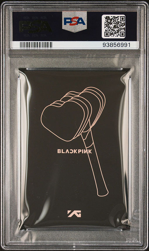 2018 BLACKPINK LIGHTSTICK PINK VERSION ROSE PHOTOCARD MINT PSA 9