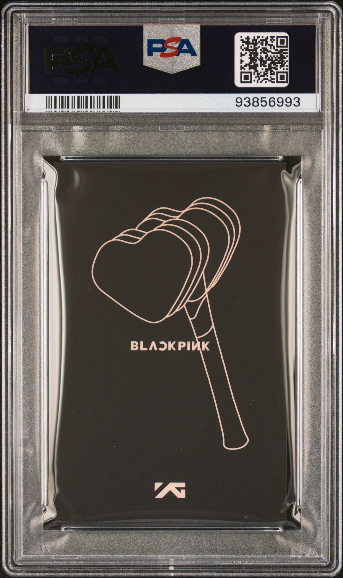 2018 BLACKPINK LIGHTSTICK PINK VERSION JISOO PHOTOCARD GEM MINT PSA 10