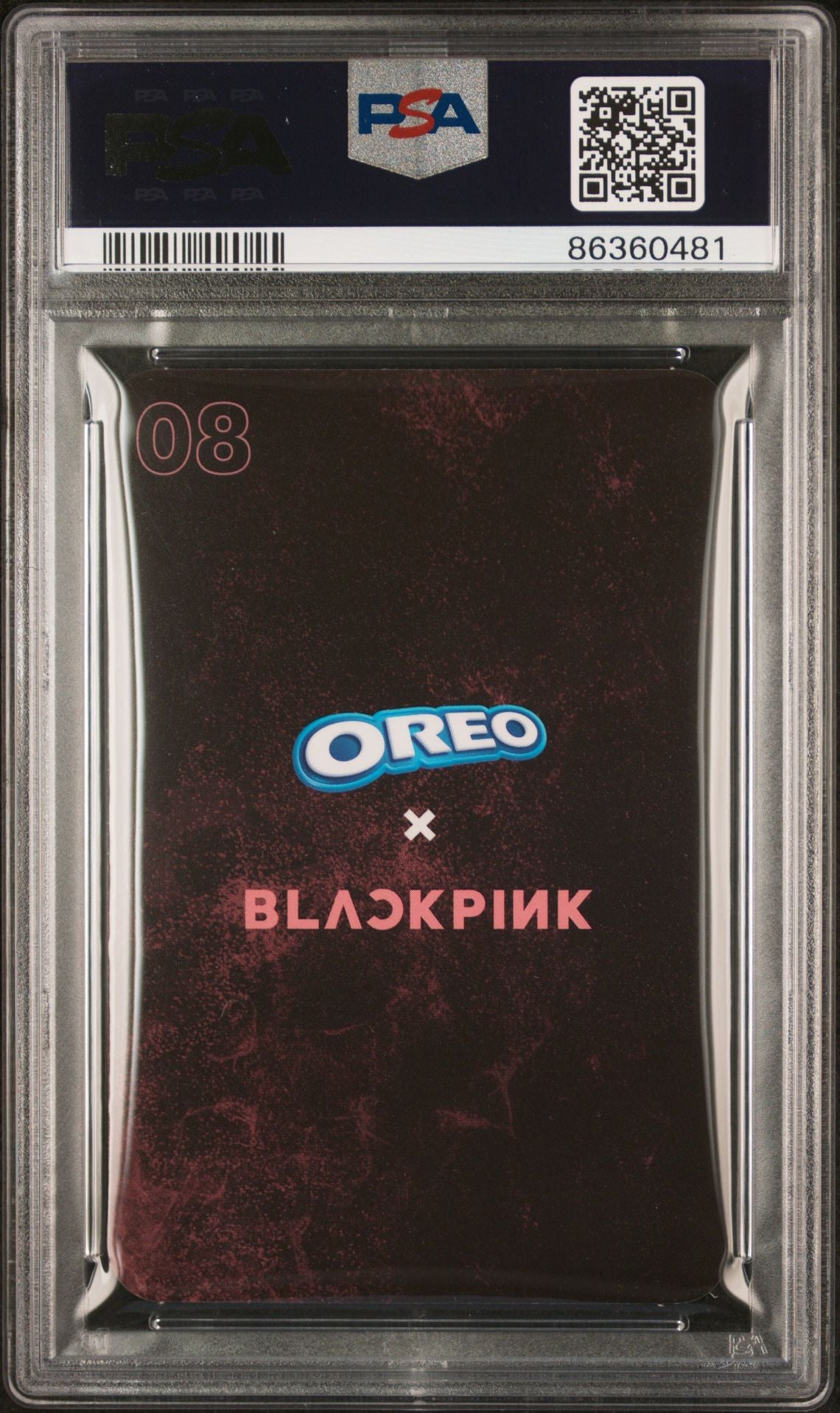 LISA 2023 OREO X BLACKPINK PHOTOCARDS #08 MINT PSA 9