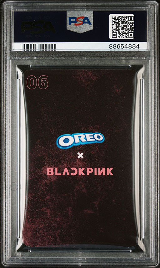 2023 OREO X BLACKPINK #06 JISOO PHOTOCARD GEM MINT PSA 10