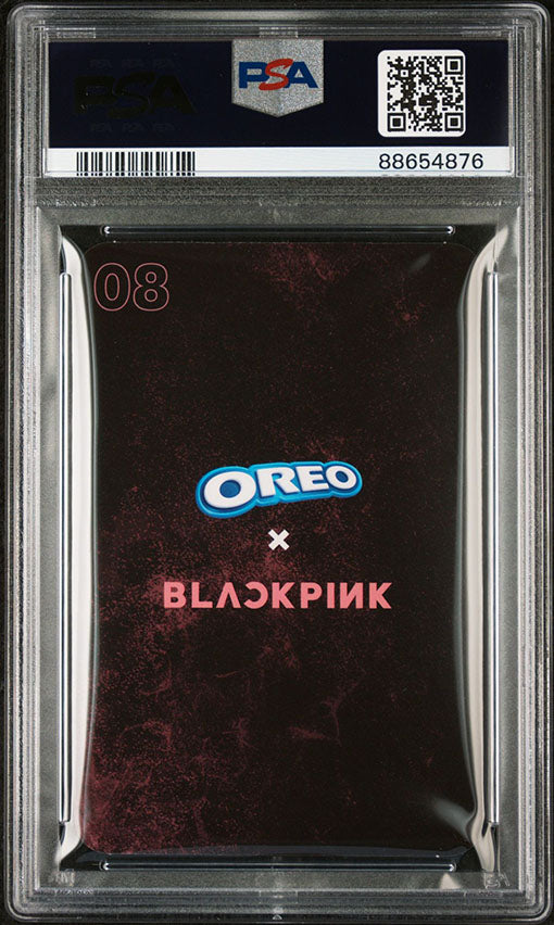 2023 OREO X BLACKPINK #08 LISA PHOTOCARD GEM MINT PSA 10