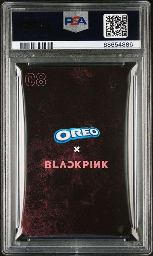 2023 OREO X BLACKPINK #08 LISA PHOTOCARD GEM MINT PSA 10