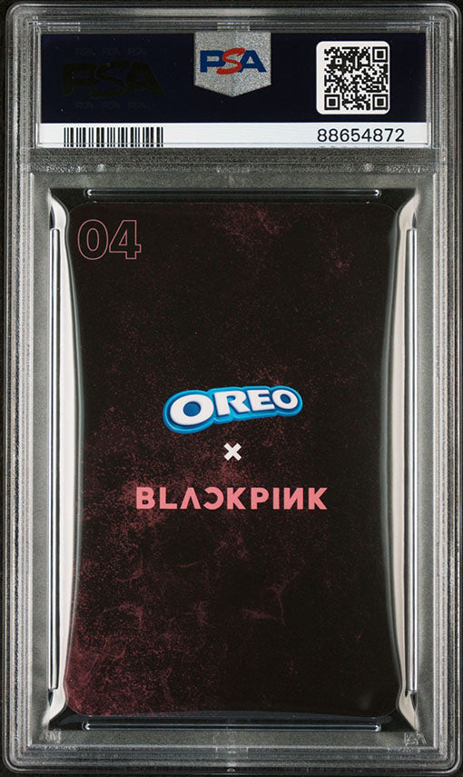2023 OREO X BLACKPINK #04 ROSE PHOTOCARD GEM MINT PSA 10
