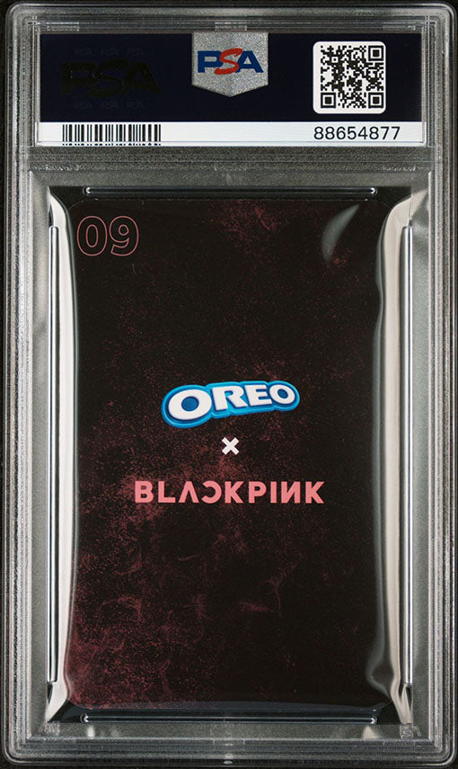 2023 OREO X BLACKPINK #09 ROSE PHOTOCARD GEM MINT PSA 10