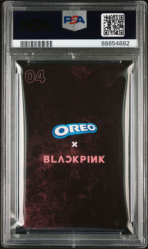 ROSE 2023 OREO X BLACKPINK PHOTOCARDS #04 MINT PSA 9