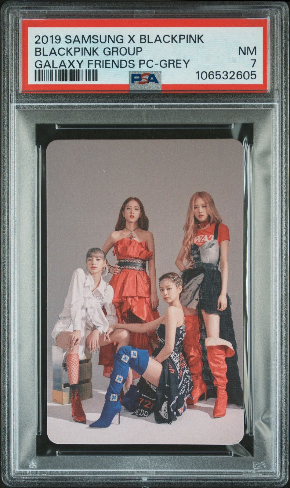 2019 SAMSUNG GALAXY FRIENDS X BLACKPINK GREY SET