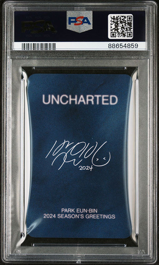 2023 PARK EUN BIN UNCHARTED SEASON'S GREETING PRE-ORDER PHOTOCARD PSA MINT 9