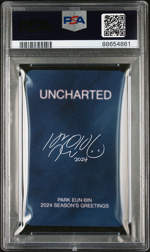 2023 PARK EUN BIN SEASON'S GREETING UNCHARTED PRE-ORDER PHOTOCARD GEM MINT PSA 10