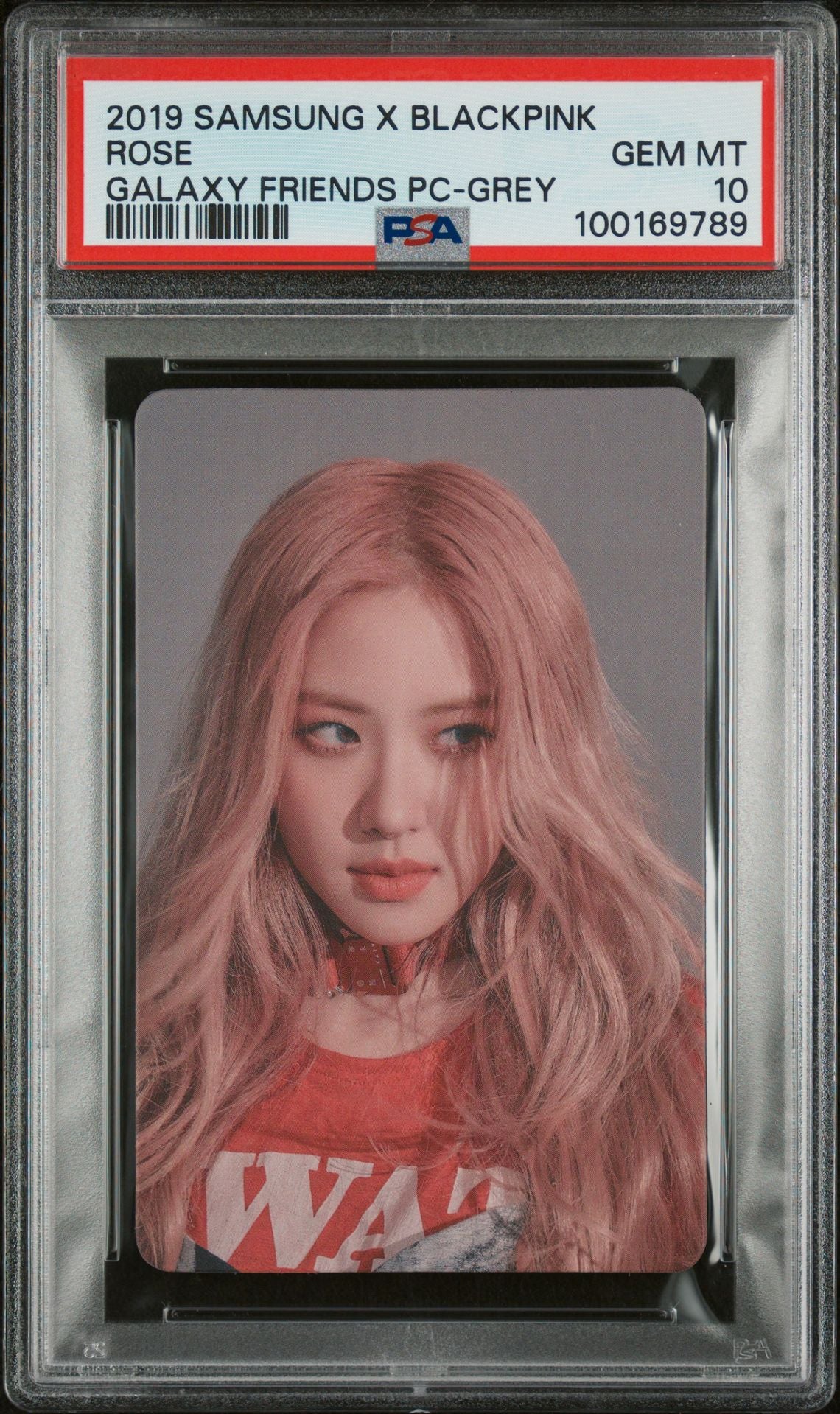 ROSE GEM MINT PSA 10 SAMSUNG X BLACKPINK
