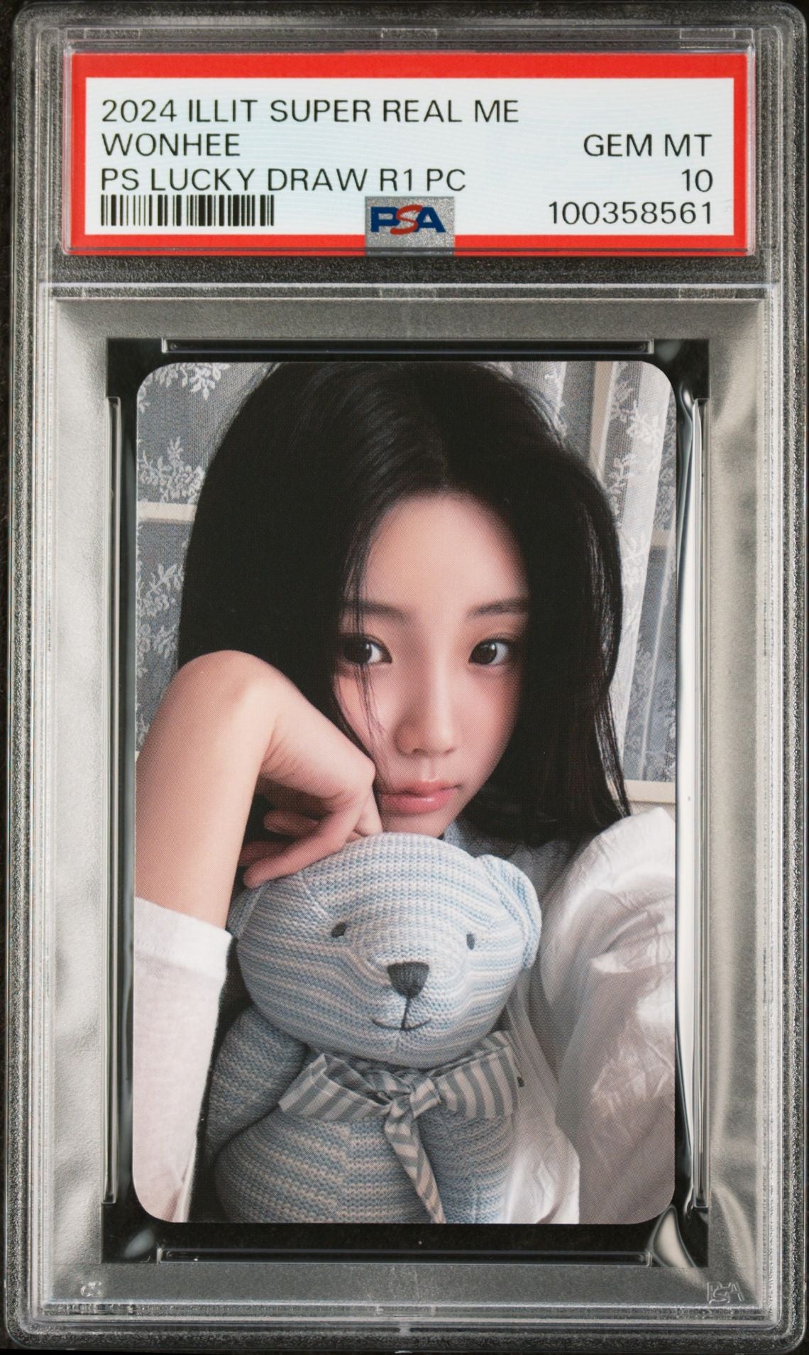 WONHEE PHOTOCARD ILLIT PSA 10