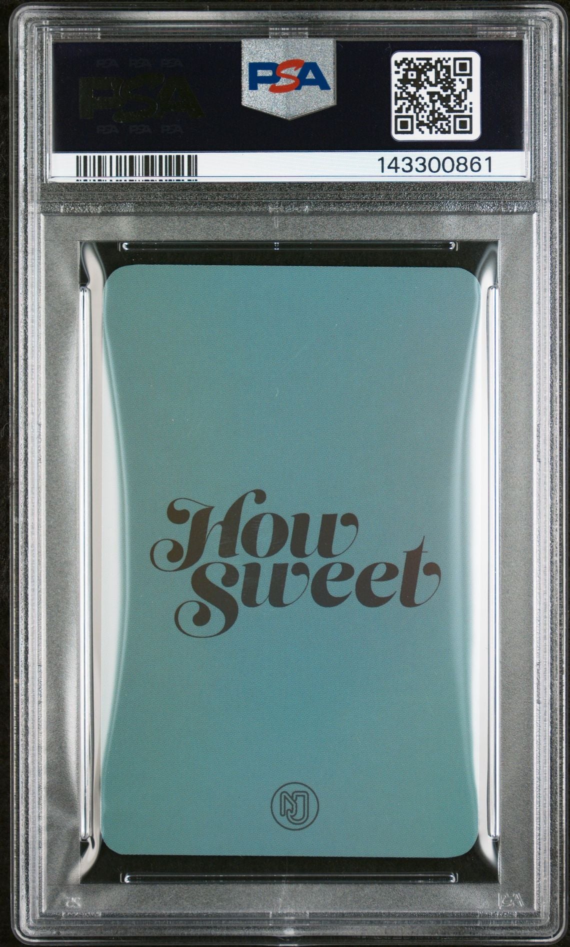 NEWJEANS GROUP 2024 NEWJEANS HOW SWEET STANDARD VERSON PURCHASE BONUS ALADIN PHOTOCARD GEM MINT PSA 10