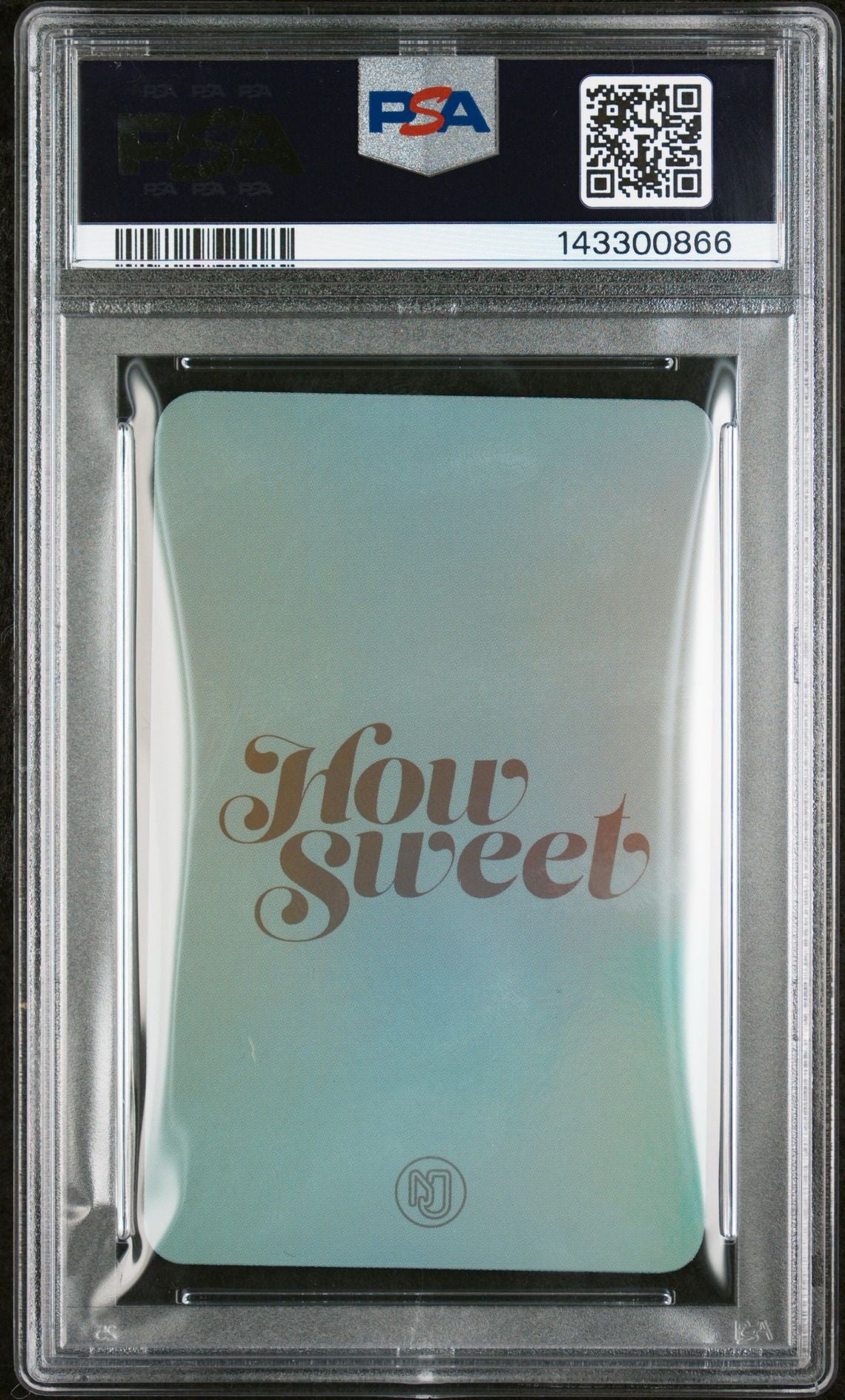 HYEIN 2024 NEWJEANS HOW SWEET STANDARD VERSON PURCHASE BONUS ALADIN PHOTOCARD GEM MINT PSA 10
