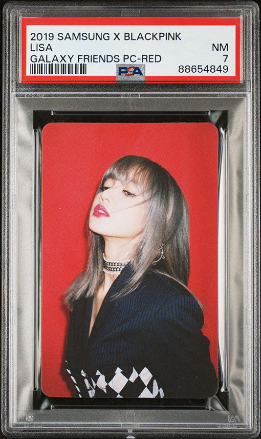 2019 SAMSUNG X BLACKPINK RED VERSION PHOTOCARD GALAXY FRIENDS&nbsp;