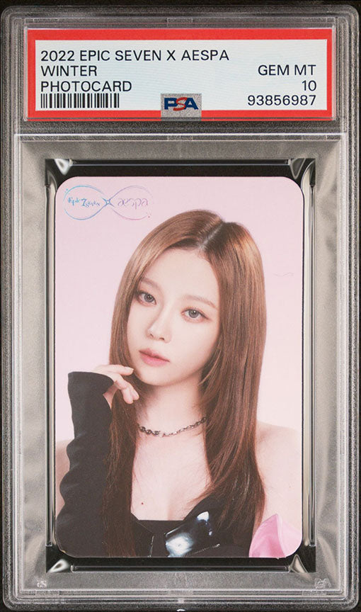 2022 EPIC SEVEN X AESPA WINTER PHOTOCARD