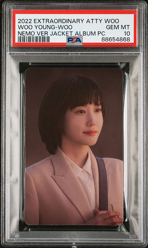 2022 EXTRAODINARY ATTORNEY WOO PARK EUN BIN PHOTOCARD GEM MINT PSA 10