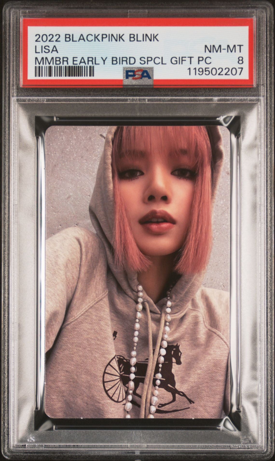 JENNIE AND LISA 2022 BLACKPINK BLINK MEMBERSHIP EARLY BIRD SPECIAL GIFT PHOTOCARDS