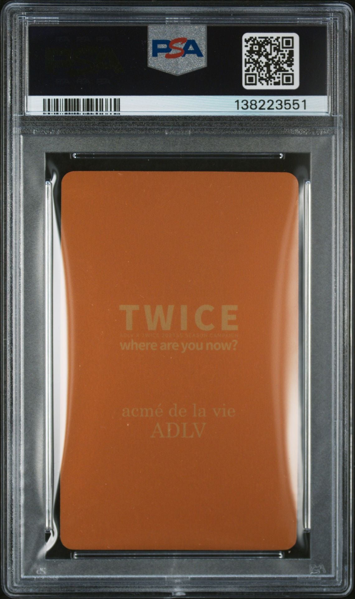 SANA GOLD EDITION 2021 ACME DE LA VIE ADLV X TWICE EVENT 2 PURCHASE BONUS SNAPCARD GEM MINT PSA 10
