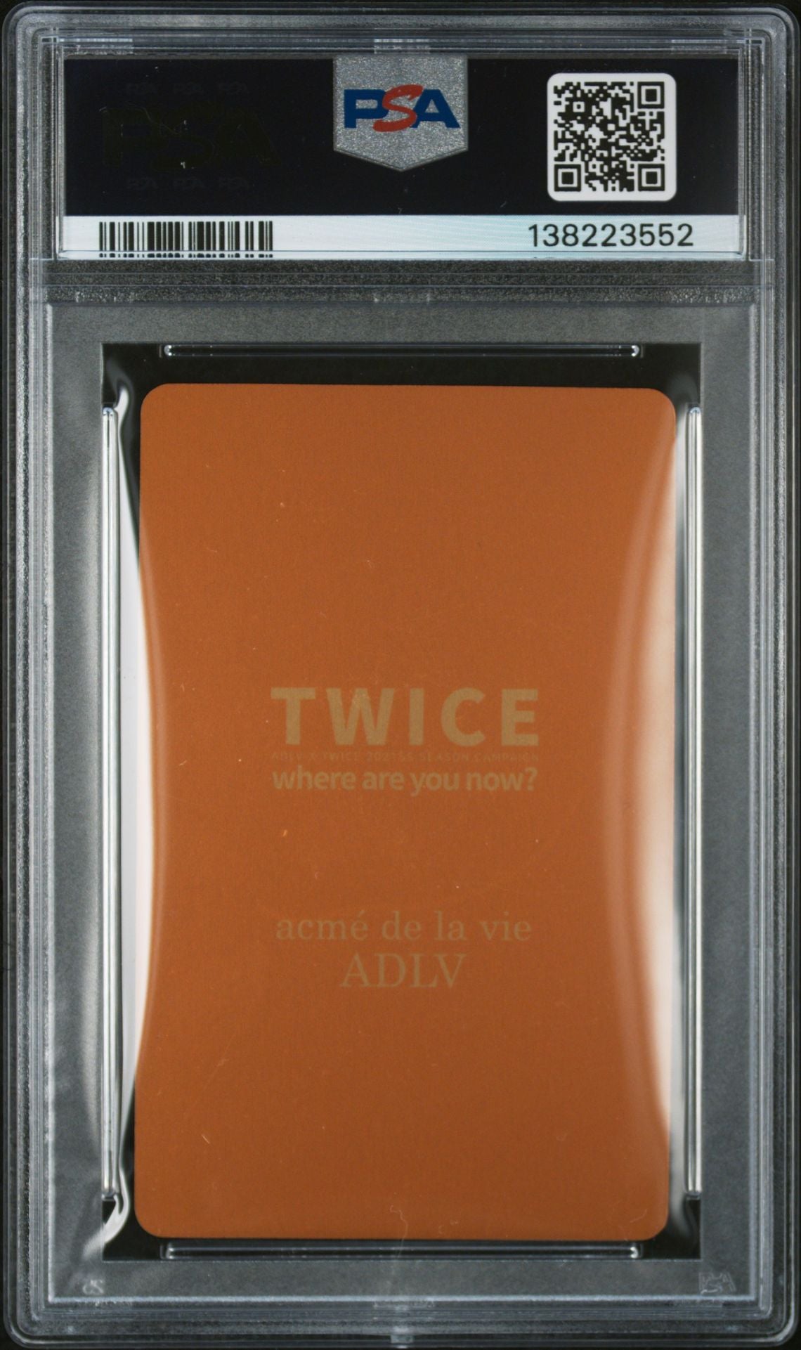 MOMO GOLD EDITION 2021 ACME DE LA VIE ADLV X TWICE EVENT 2 PURCHASE BONUS SNAPCARD GEM MINT PSA 10