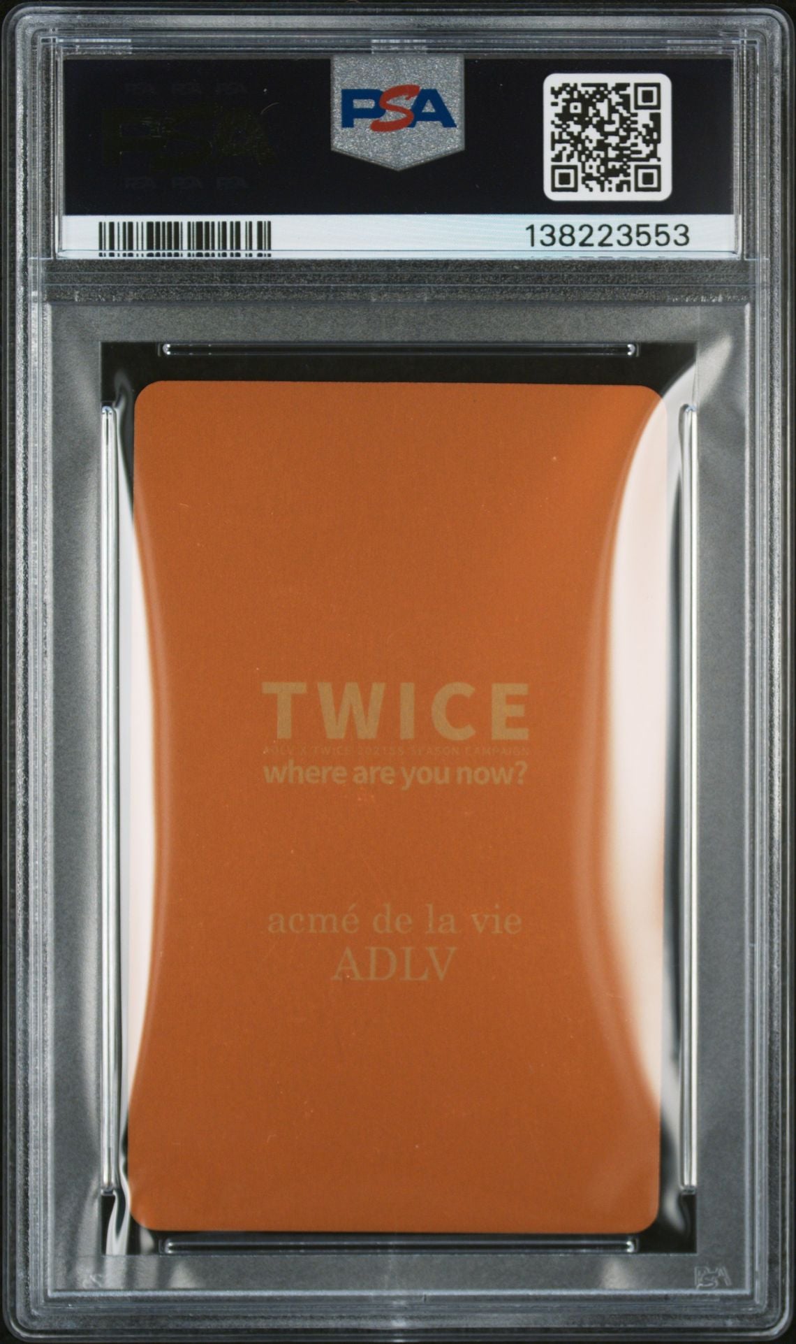 MINA GOLD EDITION 2021 ACME DE LA VIE ADLV X TWICE EVENT 2 PURCHASE BONUS SNAPCARD GEM MINT PSA 10