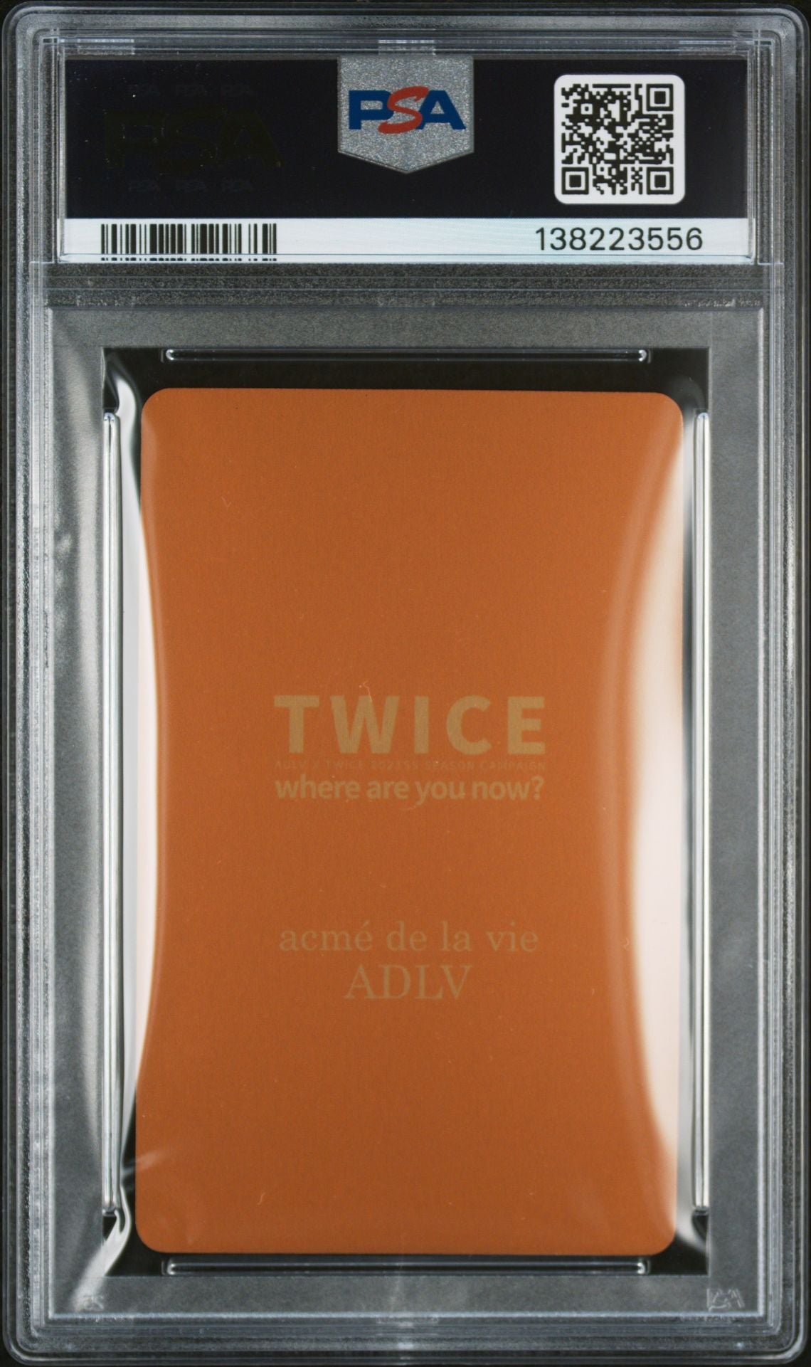 CHAEYOUNG GOLD EDITION 2021 ACME DE LA VIE ADLV X TWICE EVENT 2 PURCHASE BONUS SNAPCARD GEM MINT PSA 10