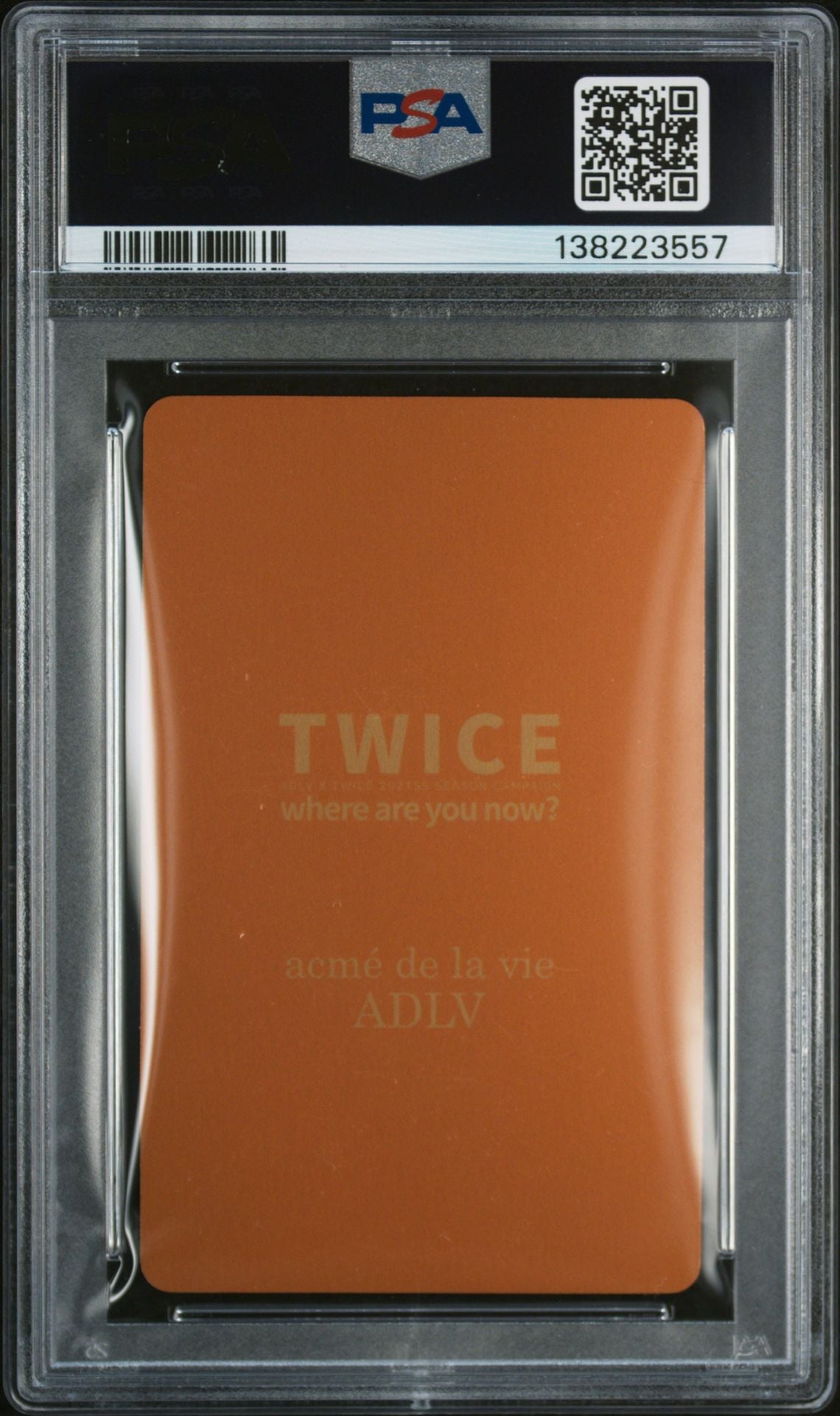 DAHYUN GOLD EDITION 2021 ACME DE LA VIE ADLV GOLD X TWICE EVENT 2 PURCHASE BONUS SNAPCARD GEM MINT PSA 10