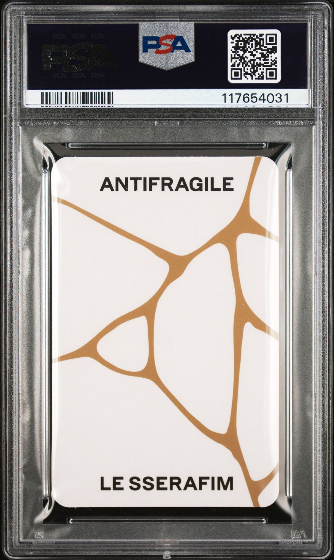 HUH YUNJIN  LE SSERAFIM 2ND MINI ALBUM ANTIFRAGILE PHOTOCARDS VER C GEM MINT PSA 10