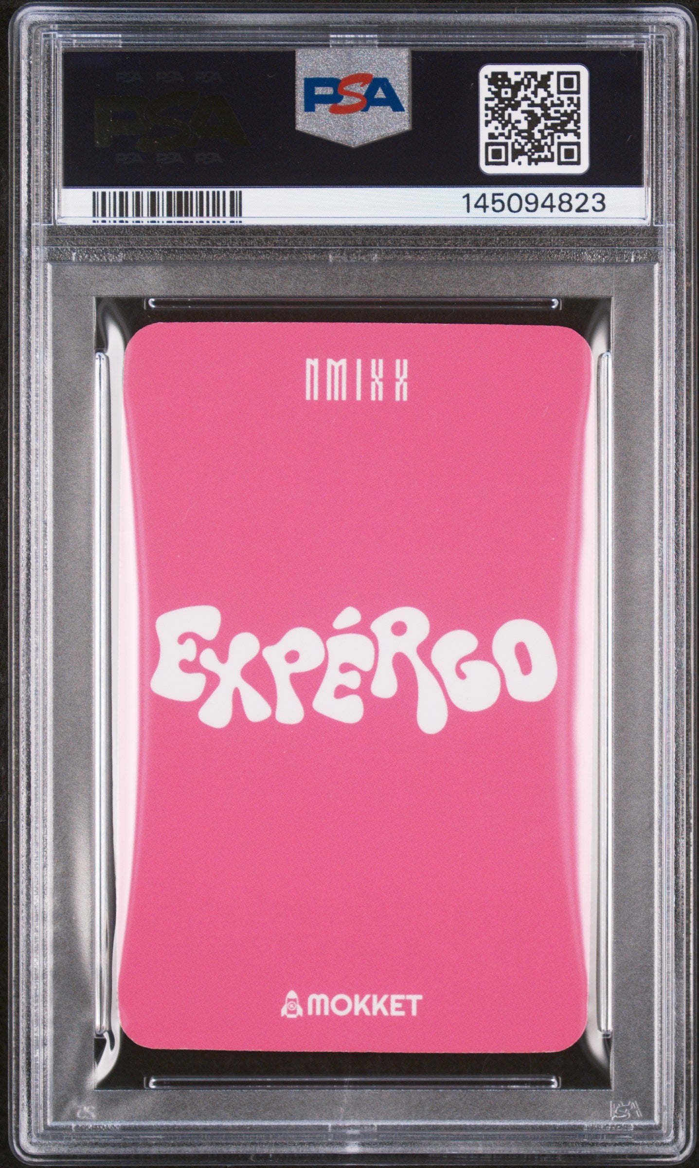 SULLYOON NMIXX 1ST EP EXPERGO MOKKET VIDEO CALL & OFF-LINE FANSIGN EVENT BUBBLE GUM VER. GEM MINT PSA 10