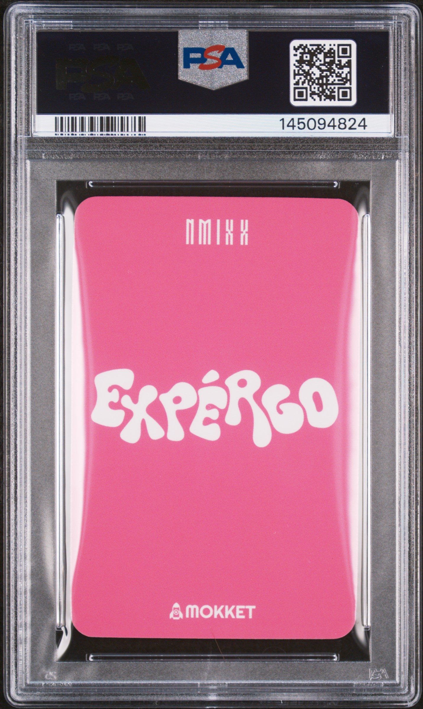LILY NMIXX 1ST EP EXPERGO MOKKET VIDEO CALL & OFF-LINE FANSIGN EVENT BUBBLE GUM VER. GEM MINT PSA 10