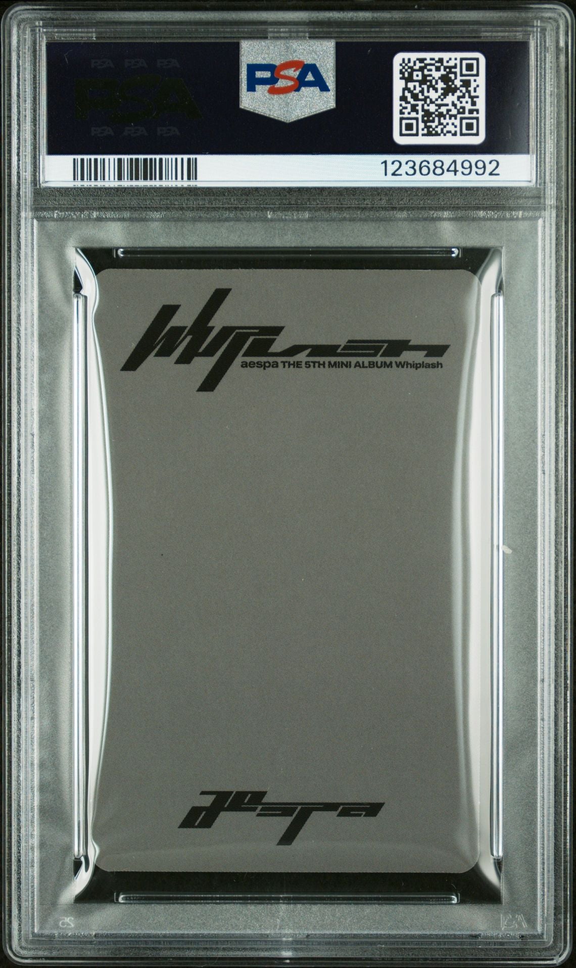 KARINA 2024 AESPA 5TH MINI ALBUM WHIPLASH WARNER MUSIC STORE JAPAN EXCLUSIVE PHOTOCARD VER B GEM MINT PSA 10