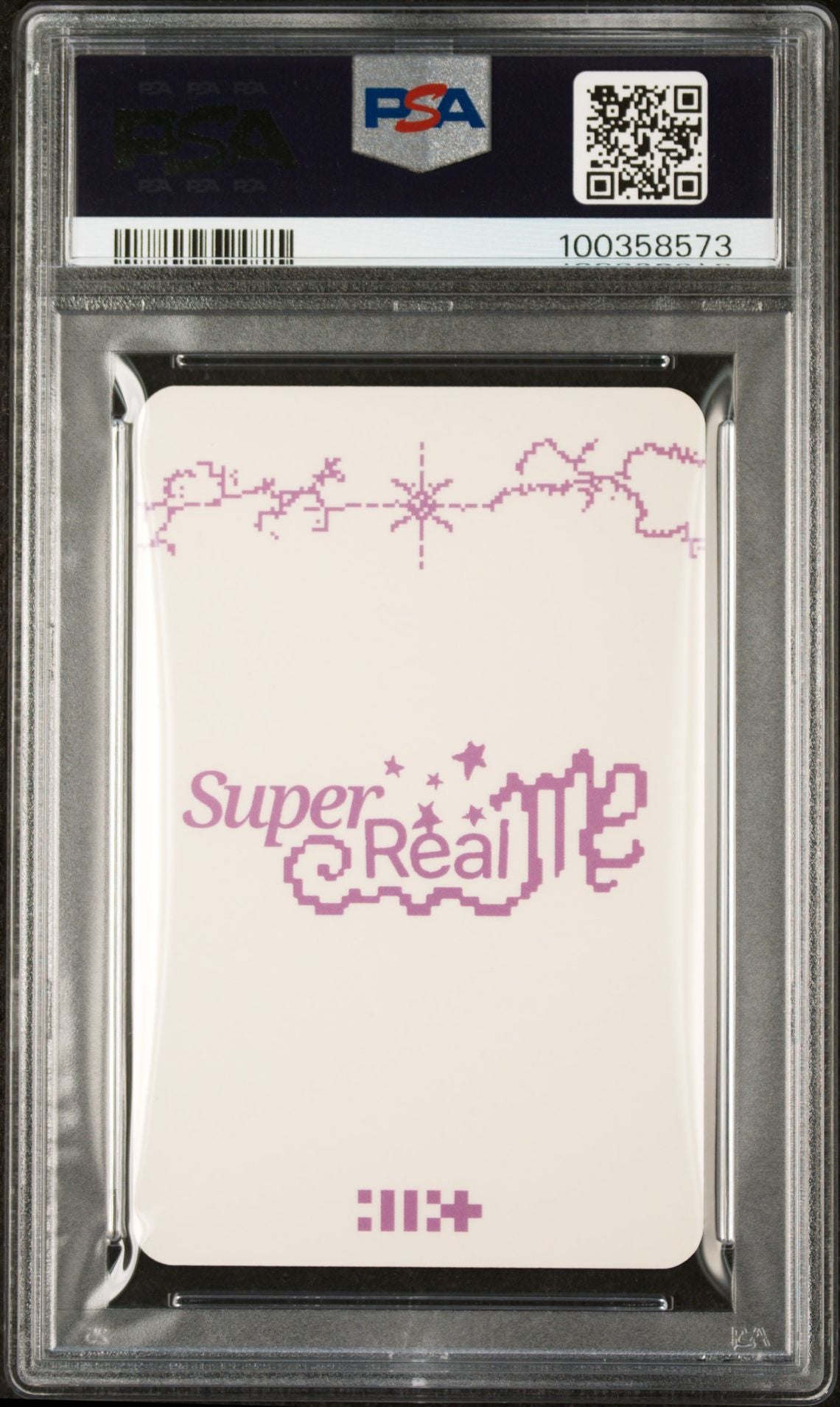 WONHEE 2024 ILLIT SUPER REAL ME MUSICPLANT PRE-ORDER GIFT PHOTOCARD GEM MINT PSA 10