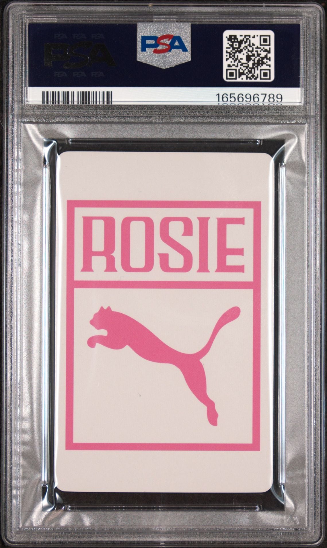 ROSÉ X PUMA PURCHASE BONUS PHOTOCARDS ROSE VERSION A MINT PSA 9