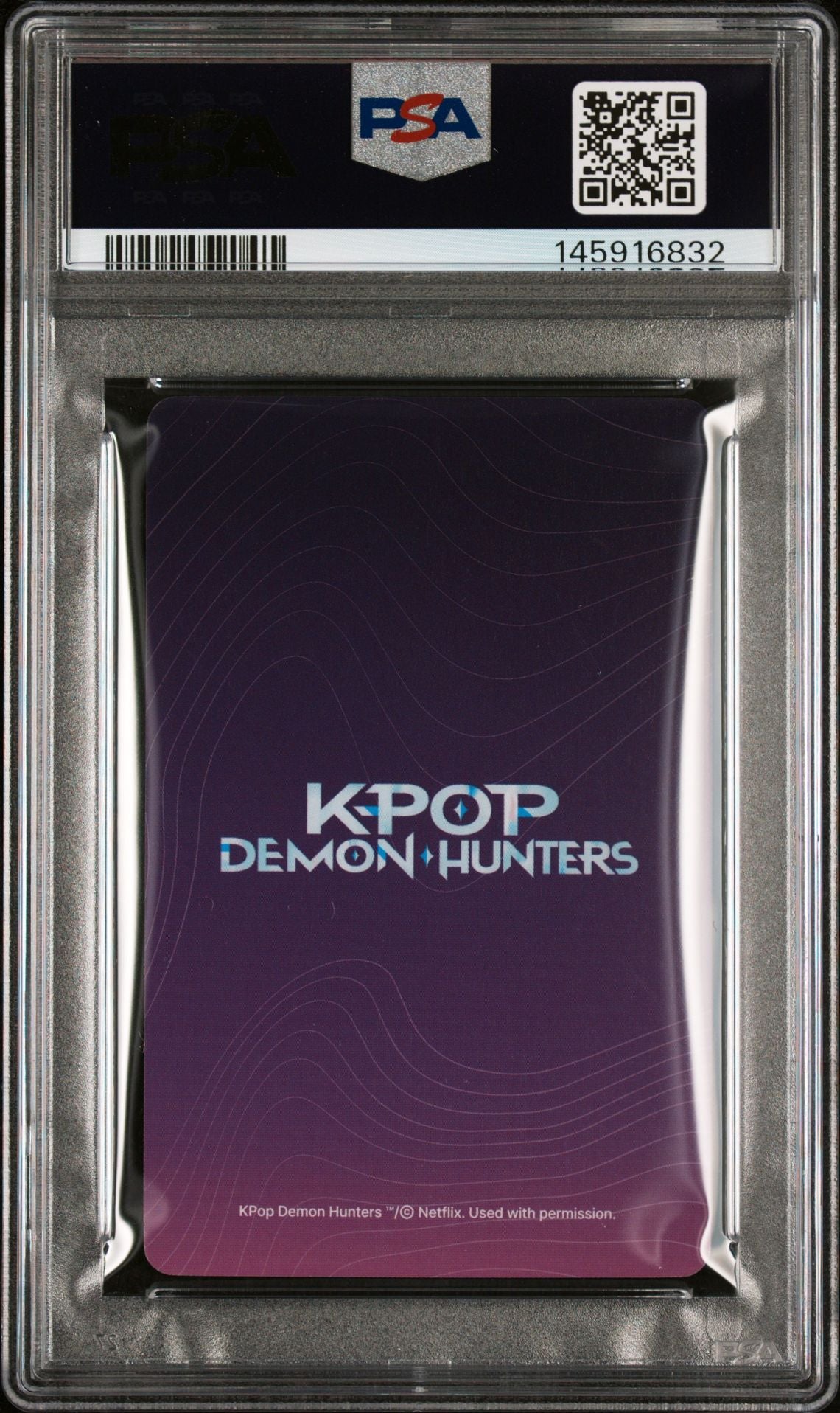RUMI 2025 KPOP DEMON HUNTERS OFFICIAL LIGHTSTICK WITHMUU SPECIAL EVENT GIFT PHOTOCARD GEM MINT PSA 10