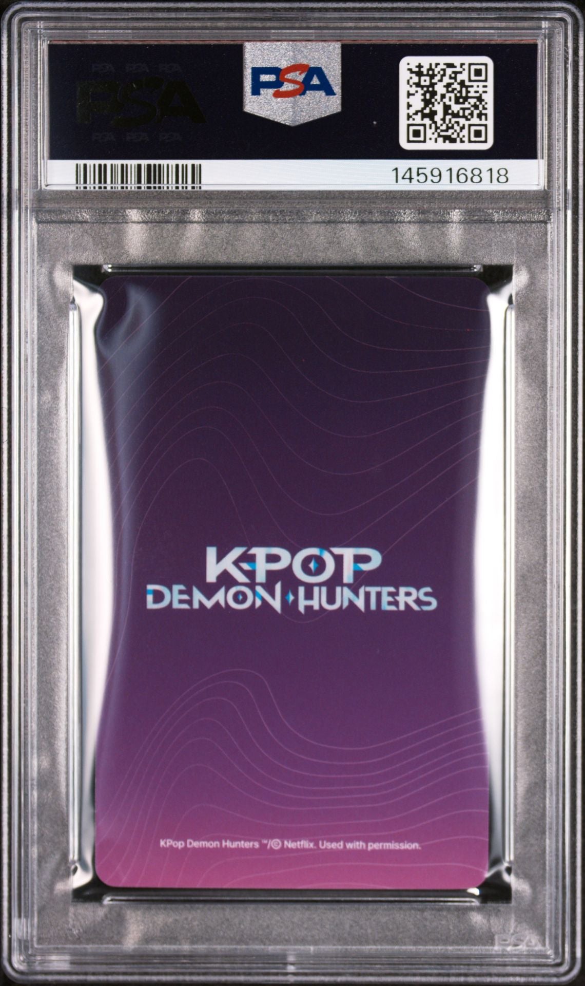 MIRA 2025 KPOP DEMON HUNTERS OFFICIAL LIGHTSTICK WITHMUU SPECIAL EVENT GIFT PHOTOCARD MINT PSA 9