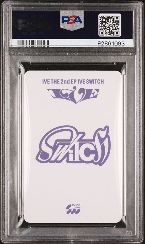 2024 IVE IVE SWITCH SOUNDWAVE LUCKY DRAW JANG WONYOUNG PHOTOCARD GEM MINT PSA 10