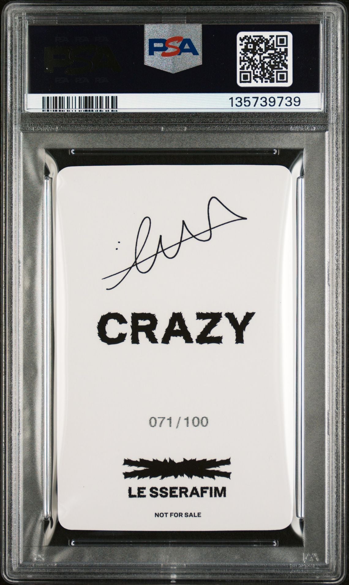 HONG EUNCHAE 2024 LE SSERAFIM CRAZY JAPAN 3RD SINGLE UNIVERSAL